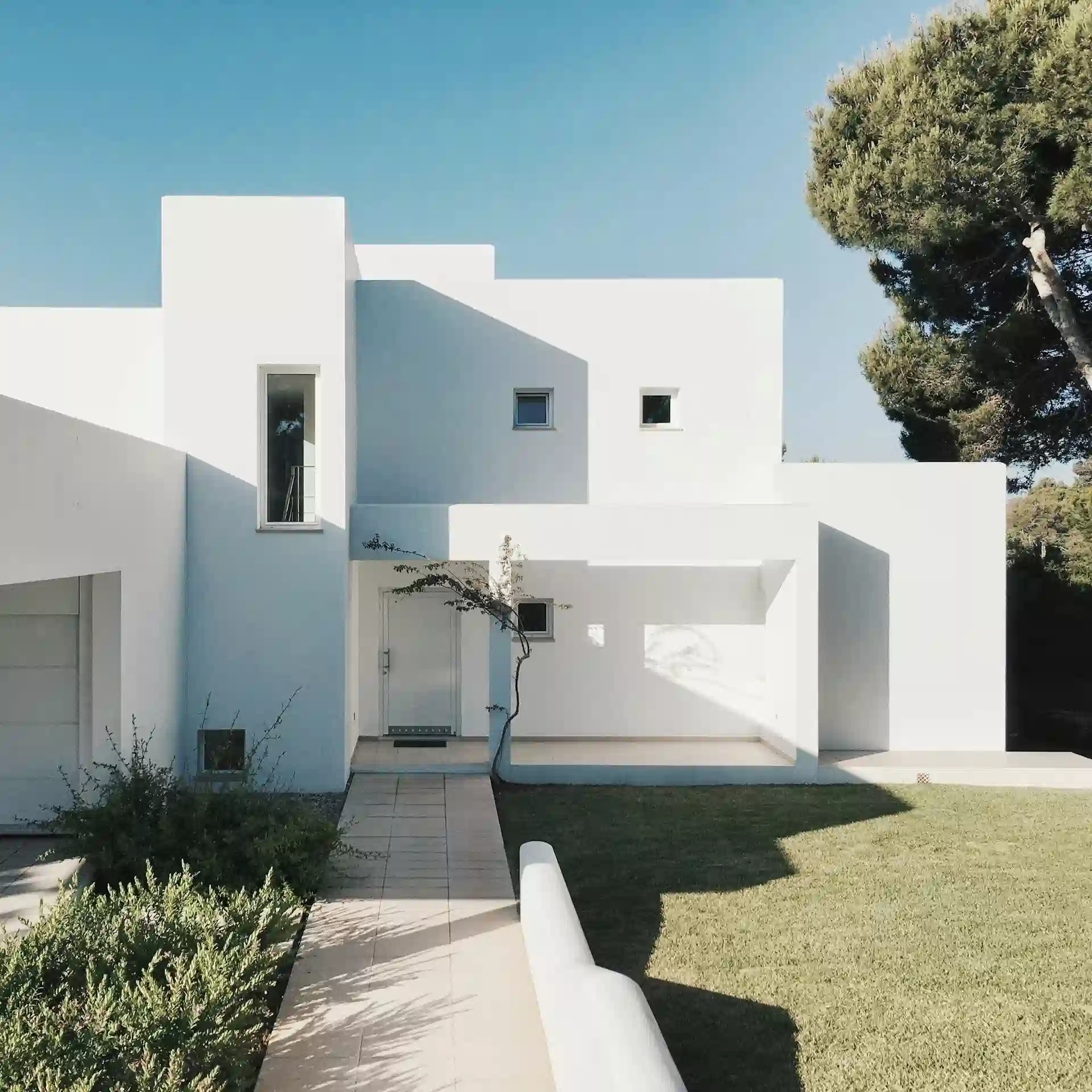 Image of a modern residential home